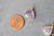 Pendentif triangle améthyste violette, pendentif pierre, support doré, création bijoux pierre naturelle, pierre naturelle, 19mm G3938