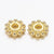 rondelles fleurs laiton doré, perles dorées, création bijoux, perles intercallaires, Perle fleur,lot de 50, 6.5mm G4978