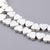 Perle coeur hématite argentée, perle hématite synthétique pour pierre,création bijoux,6mm,fil de 60 perles G4107