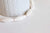 Perle ovale turquoise blanche, turquoise naturelle,perles blanches, perle pierre, création bijoux, lot de 5, 30mmx10mm-G1319