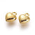 Perle coeur zamac doré,fournitures créatives, sans nickel,creation bijoux,perle géométrique,11.5mm,lot de 10 G3608