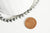 Perles jaspe picasso gris,perles rondes, jaspe gris,pierre naturelle,perles jade,perles pierre,le fil de 65 perles,6mm- G540