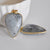 Pendentif ovale labradorite,Pendentif pour bijoux, pendentif pierre,pierre naturelle, pendentif gris, labradorite,création bijoux,40mm,G2516