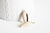 Pendentif coquillage naturel spirale doré, pendentif doré, création bijoux, coquillage bijou,coquillage or,21-31mm,G3252