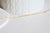 Chaine acier dorée 14 carats forçat, fournitures créatives,chaine acier, chaine dorée,chaine plaquée or,création bijoux, 1 metre,1.1mm-G1844