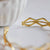 Bracelet jonc réglable doré losange 14k, fournitures créatives, laiton doré, bracelet original, bijoux, bracelet doré, 50mm G4698-Gingerlily Perles
