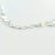 Chaine or blanc rhodiée pastilles, chaine or blanc,chaine rhodium, création bijoux, chaine dorée or blanc,1 metre,4mm,G2690