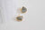 Pendentif demi-cercle labradorite, pendentif bijoux, pendentif pierre,labradorite naturelle,pendentif pierre ,13.5mm-G1085