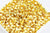 Perles intercalaires laiton doré 24k, perle texturée,perle intercalaire, perles dorées, création bijoux, Lot de 10,4mm G5247