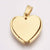 Pendentif coeur qui s'ouvre zircons coloré, pendentif laiton amour,sans nickel, 16mm, l'unité G4744