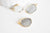 Pendentif ovale labradorite,Pendentif pour bijoux, pendentif pierre,pierre naturelle, pendentif gris, labradorite naturelle,25mm-G1139
