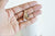 coquillage naturel blanc doré,pendentif cône, création bijoux, coquillage Conch bijou,coquillage naturel,36-44mm, l'unité,G2714