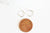 créoles fine argent massif, boucles argent,argent massif,création boucles,argent 925, création bijoux,10mm,la paire,G3261-Gingerlily Perles