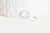 créoles fine argent massif, boucles argent,argent massif,création boucles,argent 925, création bijoux,10mm,la paire,G3261-Gingerlily Perles
