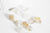 Sable quartz rutile, fournitures créatives, chips mineral,quartz naturel, pierre semi-precieuse, création bijoux, Sachet 20 grammes G400