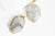 Pendentif hexagone labradorite, fournitures créatives, pendentif pierre, labradorite naturelle,création bijoux, pierre naturelle, 30mm-G1473