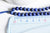 Perle lapis lazuli rondelapis bleu,pierre naturelle, création bijoux pierre naturelle,lapis naturel, 6mm,le fil de 33 perles G4069