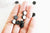 Granulés cire noire à cacheter,fourniture pour création de sceaux personnalisés pour vos sceau et invitations de mariage DIY, les 100 G4956