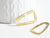 Pendentif laiton doré ovale texturé, breloques laiton brut ,pendentif bijoux,sans nickel, géométrique,33mm, lot de 2,G3234