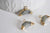 Pendentif croissant lune labradorite or,pendentif bijoux,lune labradorite,pendentif pierre,labradorite naturelle,18mm-G519