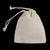 Pochette bijou coton blanc écru,rangement bijoux, pochette cadeau, emballage bijou,pochon bijou, longueur 12cm-G2376