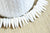 perle dent corail blanc,fabrication bijoux corail naturel,perle coquillage,coquillage blanc,11-17mm,le fil de 120 perles G4779