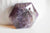 Pendentif hexagone améthyste violette, pendentif pierre, améthyste naturelle,création bijoux, pierre naturelle, 29mm-G587
