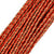 cordon tressé rouge fil doré 2mm, cordon pour bijoux,cordon multicolore scrapbooking,corde décoration, longueur 1 mètre G5810