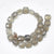 Perle carré agate grise naturelle 8-8.5mm,bijou pierre naturelle,agate naturelel,perle pierre,le fil de 20-25 perles G5878-Gingerlily Perles