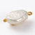 Pendentif perle naturelle Keshi Hippocampe doré 13-16mm,porte bonheur,perle eau douce,création bijou,perle naturelle blanche, l'unité G6091