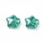 Perles étoile MULTICOLORE 8x8.5mm cristal tchèque, perles goutte, perle création bijoux,lot de 50, G5839