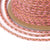 cordon tressé Rose corail taupe 2mm, cordon pour bijoux,cordon multicolore scrapbooking,corde décoration, longueur 1 mètre G5813