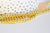 Perle ronde hématite dorée 4mm, perle hématite synthétique création bijoux pierre, le fil de 90 perles G6272