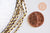 cordon tressé marron jaune fluo fil doré, cordon pour bijoux,cordon multicolore scrapbooking,corde décoration, longueur 1 mètre G6211
