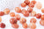 pierre Aventurine rouge naturelle brut roulé 13-21mm, fourniture créatives, pierre naturelle, litotherapie, aventurine orange G5781