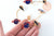 Broche pins double planète éclair doré émail ,broche dorée,creation bijoux,décoration veste,l'unité G6381-Gingerlily Perles