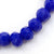Perles toupies cristal bleu roi 4-5mm, perles bijoux, perle cristal,Perle verre facette,création bijoux, fil de 90 perles G6216