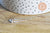 Chaine fine laiton argenté boule facettes,chaine collier laiton argenté chaîne fine argentée, chaine complète,1.2 mm, 45cm, l'unité, G6201