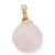 Pendentif goutte quartz rose naturelle facettes 21mm,pendentif bijoux, pendentif pierre, création bijoux,l'unité G6271