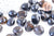 pierre obsidienne naturelle roulée 45-66mm, fourniture créatives, pierre naturelle, litotherapie,obsidienne naturelle, les 20 grammes G5778