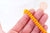 Perle rondelle donut verre opaque orange,des perles rondelles verre pour créations de bijoux et bracelet,8x5mm, le fil de 80 perles G5816
