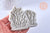 Moule corail fabrication bijoux résine patisserie 77x86mm, un moule en silicone pour usage alimentaire, l'unité G6291