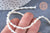 Perle tube nacre blanche naturelle 7.5-9mm,nacre blanche,perle coquillage blanc,création bijou,le fil de 39cm, G6604