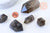Pointe quartz fumé naturel, pointe quartz naturel, pierre semi-precieuse, séance lithothérapie, la pièce G5768