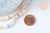 Perle triangle cristal beige rose 6x3.5mm, perles bijoux, perle triangle cristal ,Perle verre facette, fil de 33cm G6371