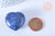 Coeur lapis lazulis naturel,lapis naturel roulé, pierre semi-precieuse, séance lithothérapie, 29.5mm, l'unité G6774