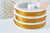 Fil câblé gainé acier inoxydable doré foncé 0.8mm,Fabrication bijoux, fil gainé métal pour creation bijoux, Bobine de 18 mètres G6779-Gingerlily Perles