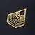 Pendentif acier doré géométrique40mm, acier inoxydable doré, pendentif sans nickel,l'unité G5738-Gingerlily Perles
